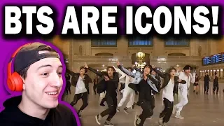 BTS Performs "ON" at Grand Central Terminal for The Tonight Show REACTION!