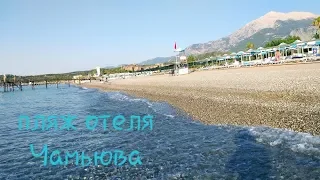 Пляж отеля Лариса Инн 4 .Турция, Кемер,Чамьюва.