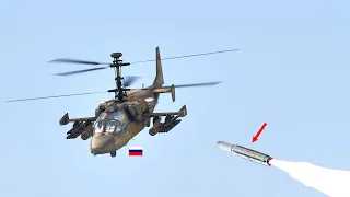 KA-52 Goes Down: Final Moments of the Russian Most Advanced Attack Helicopter | FIM missile vs KA-52