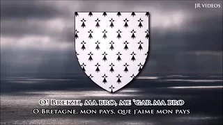 Hymne de la Bretagne (BR/FR paroles) - Anthem of Brittany (French)