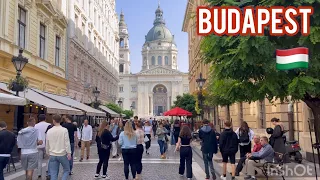 Budapest City Walk (4K 60fps) - October 14, 2023 - Hungary 🇭🇺