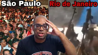 A DIFERENÇA ENTRE RIO DE JANEIRO E SÃO PAULO