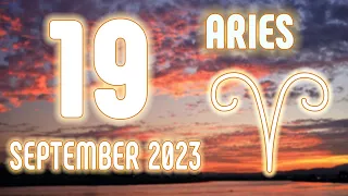 Aries ♈ 🤩𝐘𝐨𝐮 𝐖𝐢𝐥𝐥 𝐁𝐞 𝐒𝐮𝐫𝐩𝐫𝐢𝐬𝐞𝐝 𝐓𝐨 𝐊𝐧𝐨𝐰 𝐓𝐡𝐢𝐬💫 Horoscope For Today September 19, 2023 | Tarot