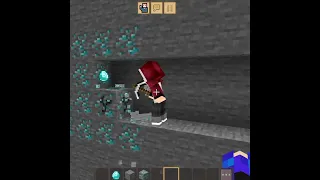 Me Vs My Friend Diamond Mining in Crafting and Building | Crafting and Building #shorts