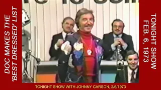 Doc Severinsen: Johnny Carson Announces Doc Made the Best Dressed List (Show Was Feb. 6, 1973)