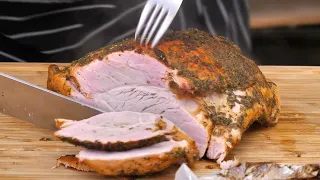 A baked ham that always comes out juicy