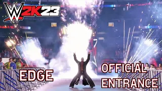 WWE 2K23 Edge Full Official Entrance!