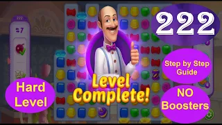 Homescapes Level 222 - [2021] [HD]  solution of Level 222 on Homescapes [No Boosters]