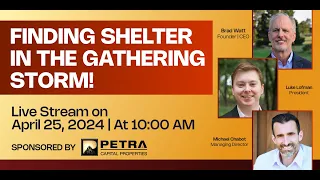 Finding Shelter In the Gathering Storm!