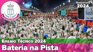 Mangueira 2024 | Pista - Ensaio Técnico | Samba ao vivo - #ET24