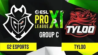 CS:GO - G2 Esports vs. TYLOO [Vertigo] Map 3 - ESL Pro League Season 11 - Group C