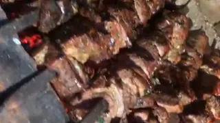 Грузинский шашлык👌Сочный шашлык.Грузинский рецепт.Нежнейшее мясо.как приготовить шашлык.
