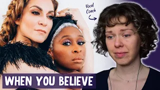 Grab your tissues! Analysis and Reaction to Shoshana Bean and Cynthia Erivo singing When You Believe