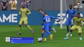 Napoli - Udinese My reactions and comments FIFA 23
