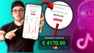 GUADAGNARE 4.000€ al mese con TIKTOK AUTOMATION (Creativity Program) con AI?