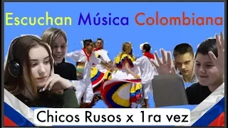 Adolescentes Rusos reaccionan a música Colombiana