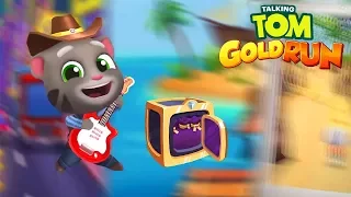 Talking Tom Gold Run Full Screen - Gameplay Cowboy Tom HD 2017