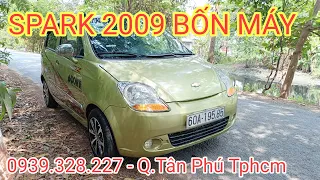 Spark 2009 bốn máy chạy bao phê mà giá quá êm luôn anh em ơi | Trí oToKo - 0939.328.227