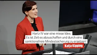 Katja Kipping, DIE LINKE: Hartz IV war eine miese Idee.