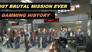 Most Brutal Mission Ever "No Russian" Call of Duty: Modern Warfare 2 | #gaming #callofduty #youtube