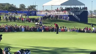 Heckler yells in Tiger Woods backswing - misses birdie putt