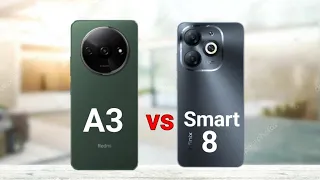 Redmi A3 vs Infinix Smart 8