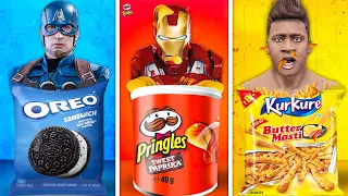 Avengers Hiding In Foods From Franklin In GTA 5