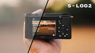 My Sony ZV-E10 S-Log2 Settings & Workflow