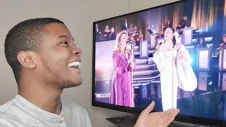 Kelly Clarkson & Ariana Grande - "Santa, Can't You Hear Me" Live (REACTION)