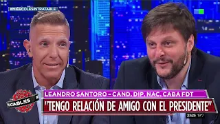 🗣 Leandro Santoro habló sobre su relación con Alberto Fernández: "Tengo relación de amigo"