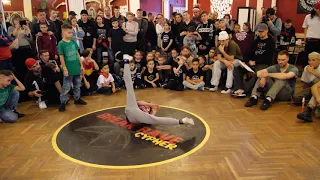 BREAK RAVE CYPHER 2019 - 1/4 final bboy Сын Марса vs Rich