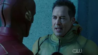 DCs Legends of Tomorrow S03E08 Flash Vs Reverse Flash / Flash lets Reverse Flash escape