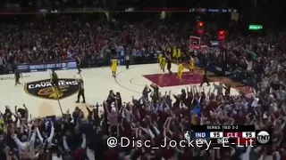 Lebrons Buzzer beater , game 5 ( Cleveland vs pacers ) G.O.A.T