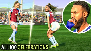 EA Sports FC 24 - ALL 100 CELEBRATIONS TUTORIAL! PS5 and Xbox