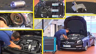 How to Install a Check Valve to Stop Engine Rattling on Mercedes-Benz M157, M276, M278