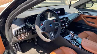 Installing a custom steering wheel for the M5 F90 - Episode 9