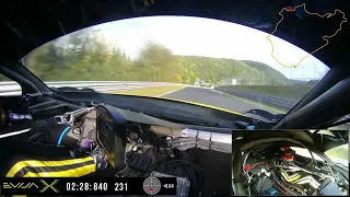 Evija X laps the Nürburgring Nordschleife