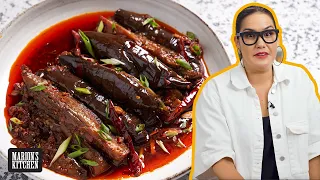 Make this restaurant-style spicy Chinese eggplant recipe at home | Marion’s Kitchen