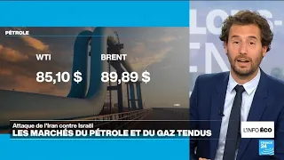 Pas de flambée du pétrole et du gaz après l'attaque de l'Iran sur Israël • FRANCE 24