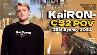 CS2 POV BetBoom KaiR0N- (28/22) vs Vitality (Mirage) IEM Sydney 2023