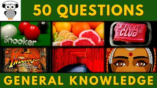 General Knowledge Quiz Trivia #124 | Snooker, Citrus, Fight Club, Japan Religion, Indian Culture