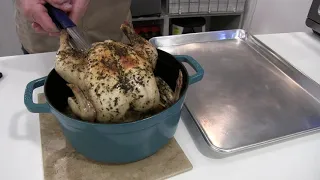 Best Dutch Oven Roasted Chicken