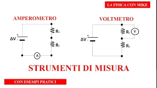 AMPEROMETRO E VOLTMETRO