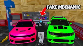 Fake Mechanic STEALS MOPARS in GTA 5 RP