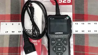 Unboxing - LAUNCH OBD2 Scanner Model CR529