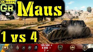World of Tanks Maus Replay - 7 Kills 7.1K DMG(Patch 1.4.0)