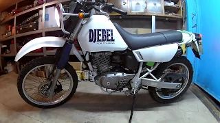 Как поменять масло и фильтр на SUZUKI DJEBEL 200 (DR 200)