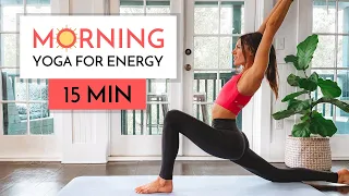 Morning Yoga to Feel Amazing | 15 Min Stretches to Start Your Day | Yoga with Kate Amber