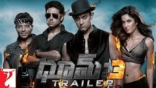 DHOOM:3 Trailer - TELUGU - Aamir Khan | Abhishek Bachchan | Katrina Kaif | Uday Chopra
