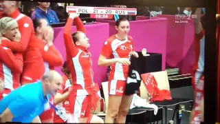 Handball! Poland - Russia 21-20! Last 30 seconds. Komentarz bezcenny